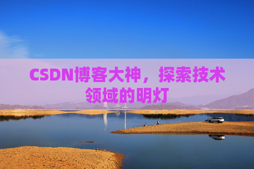CSDN博客大神，探索技术领域的明灯